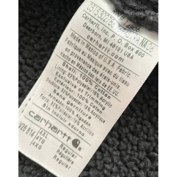 Carhartt Sherpa Lined Vest | Size 2XL | Work Vest | Construction Outdoor Vest - Picture 8 of 8
